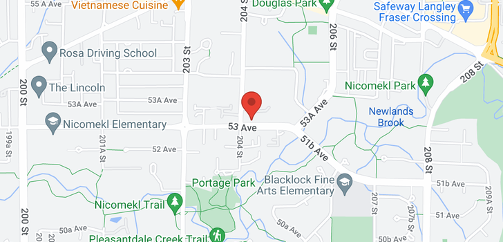 map of 304 20433 53 AVENUE